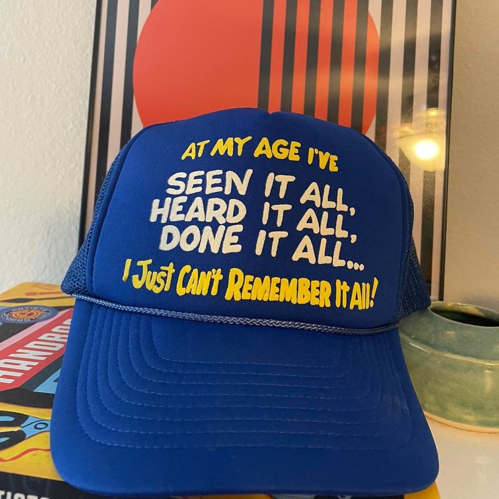 Vintage Snapback Trucker Hat